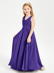 Chic Elegant Sleeveless Dresses for Junior Bridesmaids Regency