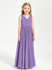 Chic Elegant Sleeveless Dresses for Junior Bridesmaids Tahiti