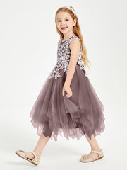 Mauve junior 2024 bridesmaid dresses