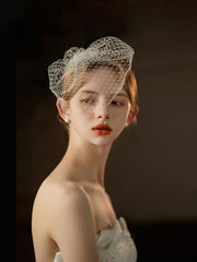 Minimalistic Tulle Bridal Veil