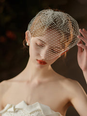 Minimalistic Tulle Bridal Veil