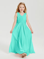 Boho Long Chiffon Bridesmaid Gown Spa