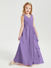 Boho Long Chiffon Bridesmaid Gown Tahiti