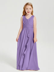 Boho Long Chiffon Bridesmaid Gown Tahiti