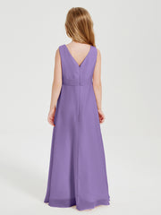 Boho Long Chiffon Bridesmaid Gown Tahiti