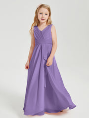 Boho Long Chiffon Bridesmaid Gown Tahiti