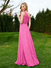 One Shoulder Sleeveless Lace Dress With Sash Azalea Plus Size
