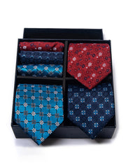 6 Piece Tie Pocket Square Set Series 2