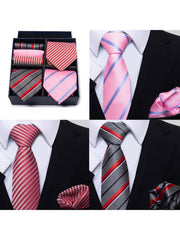 6 Piece Tie Pocket Square Set Series 2