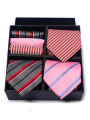 6 Piece Tie Pocket Square Set Series 2
