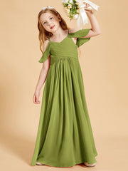 Off-the-Shoulder Bridesmaid Gown for Juniors Clover