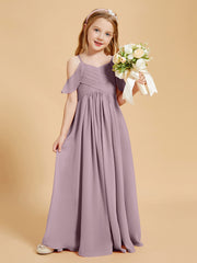 Off-the-Shoulder Bridesmaid Gown for Juniors Dusk