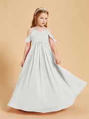 Off-the-Shoulder Bridesmaid Gown for Juniors Ivory