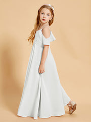 Off-the-Shoulder Bridesmaid Gown for Juniors Ivory