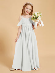 Off-the-Shoulder Bridesmaid Gown for Juniors Ivory
