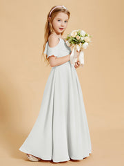 Off-the-Shoulder Bridesmaid Gown for Juniors Ivory