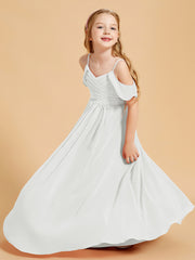 Off-the-Shoulder Bridesmaid Gown for Juniors Ivory