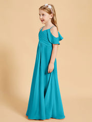 Off-the-Shoulder Bridesmaid Gown for Juniors Jade