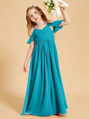 Off-the-Shoulder Bridesmaid Gown for Juniors Jade