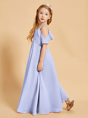 Off-the-Shoulder Bridesmaid Gown for Juniors Lavender