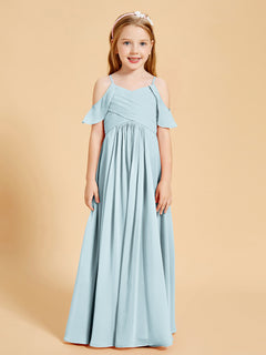 Off-the-Shoulder Bridesmaid Gown for Juniors Mist