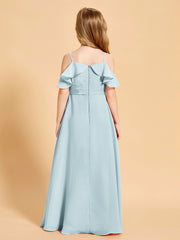 Off-the-Shoulder Bridesmaid Gown for Juniors Mist