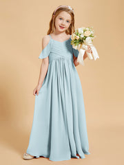 Off-the-Shoulder Bridesmaid Gown for Juniors Mist