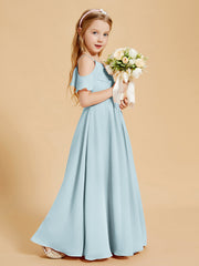 Off-the-Shoulder Bridesmaid Gown for Juniors Mist