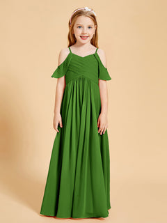 Off-the-Shoulder Bridesmaid Gown for Juniors Moss