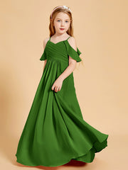 Off-the-Shoulder Bridesmaid Gown for Juniors Moss