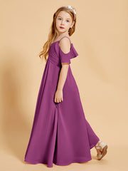 Off-the-Shoulder Bridesmaid Gown for Juniors Orchid