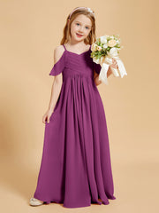 Off-the-Shoulder Bridesmaid Gown for Juniors Orchid