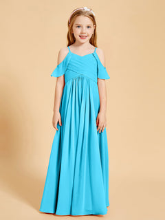 Off-the-Shoulder Bridesmaid Gown for Juniors Pool