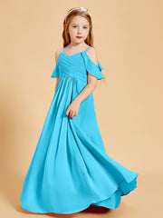 Off-the-Shoulder Bridesmaid Gown for Juniors Pool