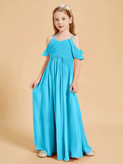 Off-the-Shoulder Bridesmaid Gown for Juniors Pool