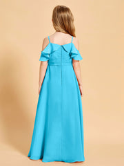 Off-the-Shoulder Bridesmaid Gown for Juniors Pool