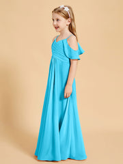 Off-the-Shoulder Bridesmaid Gown for Juniors Pool
