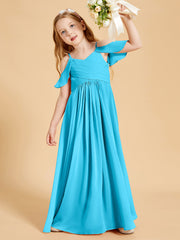 Off-the-Shoulder Bridesmaid Gown for Juniors Pool
