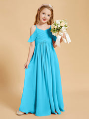Off-the-Shoulder Bridesmaid Gown for Juniors Pool