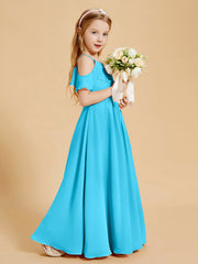 Off-the-Shoulder Bridesmaid Gown for Juniors Pool