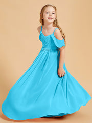 Off-the-Shoulder Bridesmaid Gown for Juniors Pool