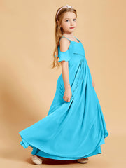 Off-the-Shoulder Bridesmaid Gown for Juniors Pool