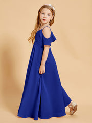 Off-the-Shoulder Bridesmaid Gown for Juniors Royal Blue