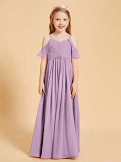 Off-the-Shoulder Bridesmaid Gown for Juniors Wisteria