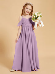 Off-the-Shoulder Bridesmaid Gown for Juniors Wisteria