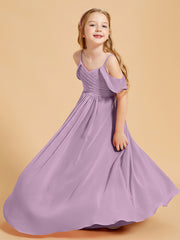 Off-the-Shoulder Bridesmaid Gown for Juniors Wisteria