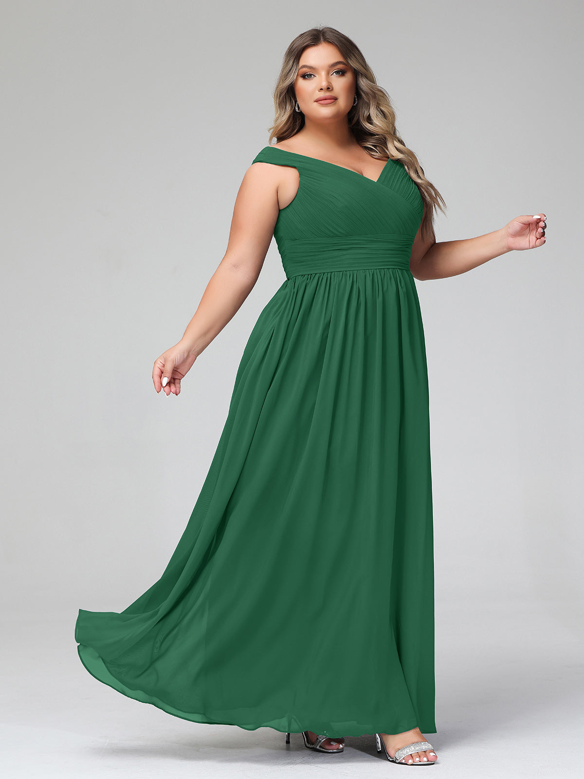 Dark green hotsell maxi dress uk