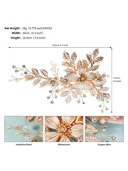 Luxury Accessories Versatile Metal Flower Hairpin