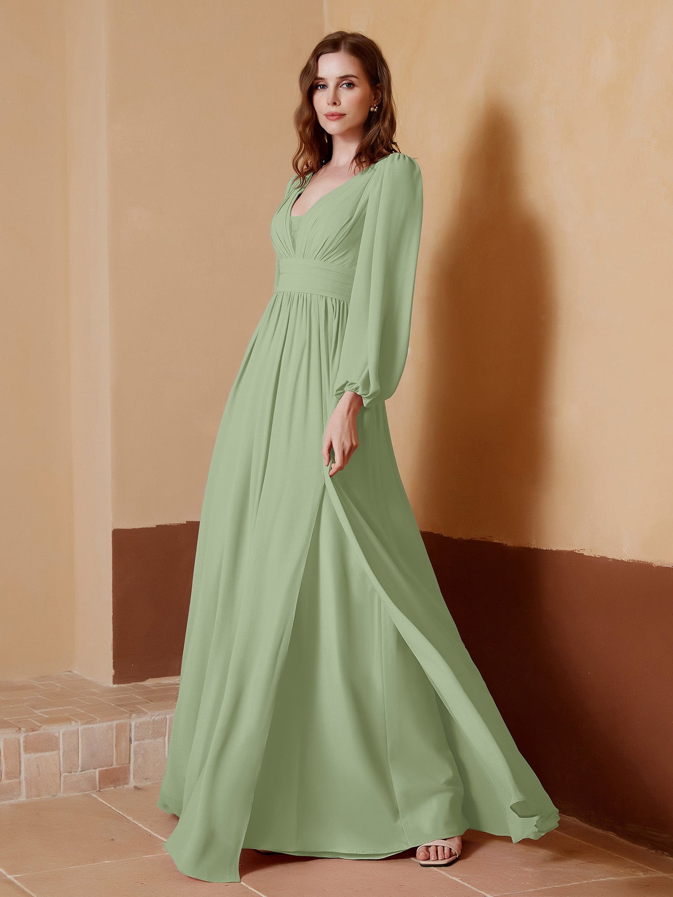 Soft and Dreamy Dusty Sage Bridesmaid Dresses for a Romantic Wedding BABARONI UK Soft and Dreamy Dusty Sage Bridesmaid Dresses for a Romantic Wedding BABARONI UK