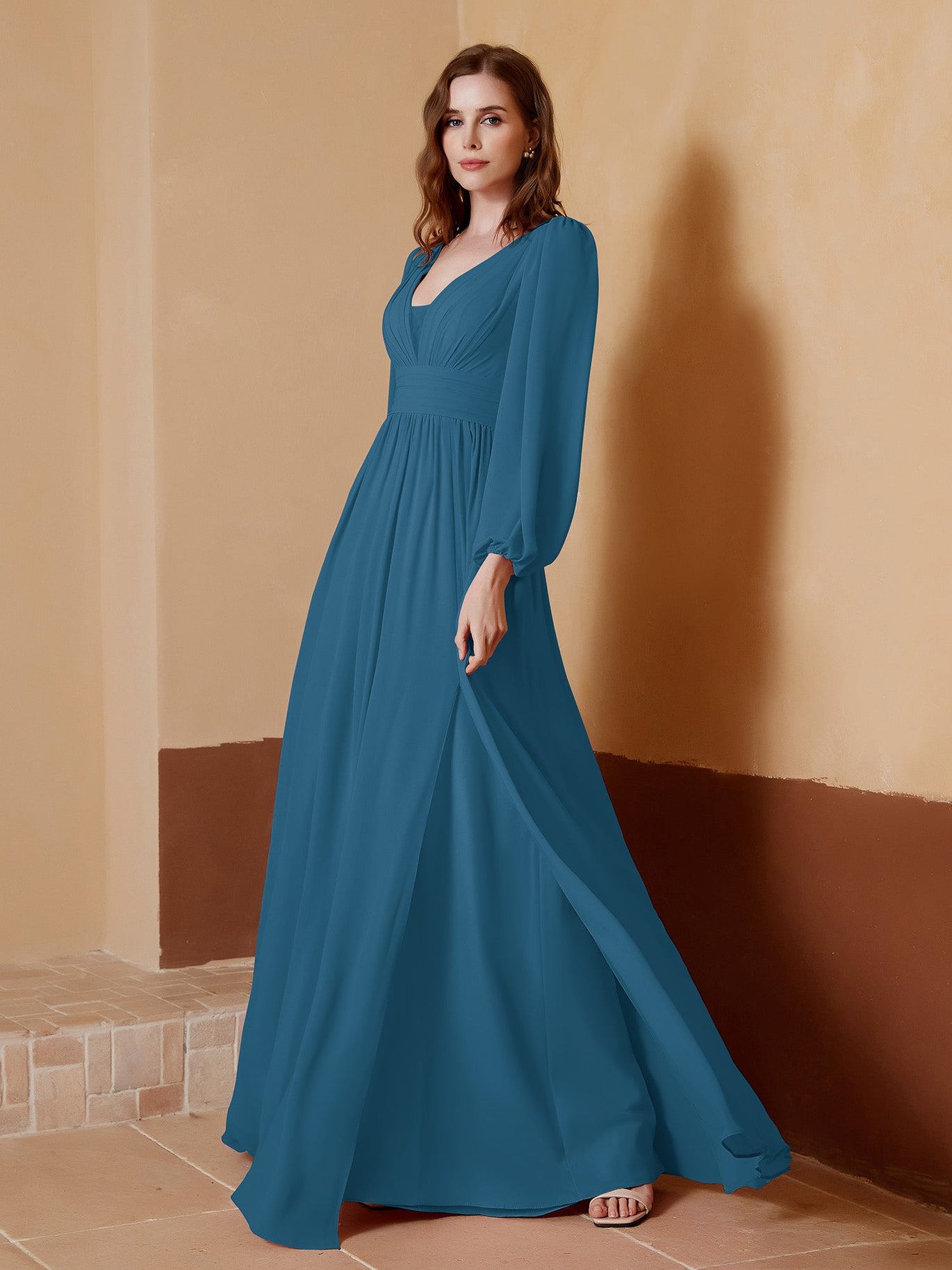 Elegant and Sophisticated Ink Blue Bridesmaid Dresses  BABARONI UK